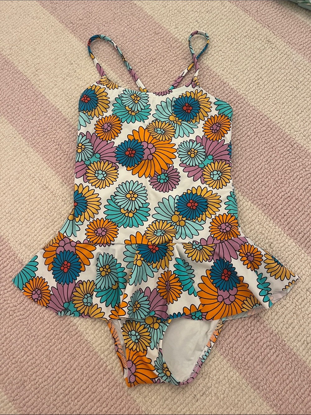 Vilebrequin  One-Piece Swimsuit with Multicolor Daisy Print